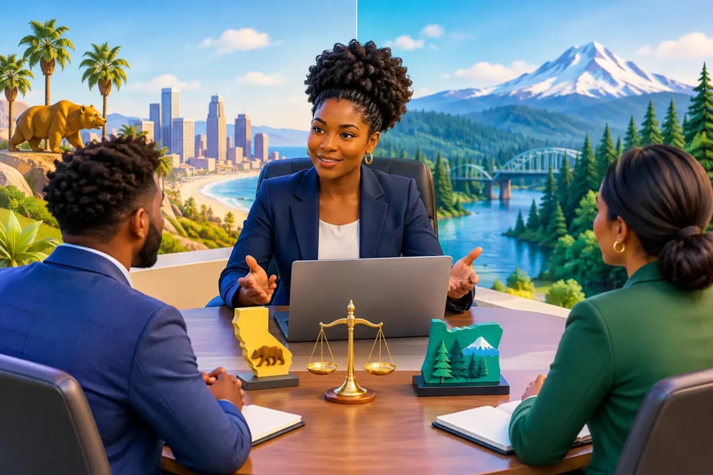 California vs Oregon Business Laws: Key Differences